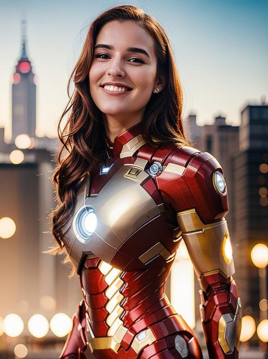 Fotomontaje Iron Man