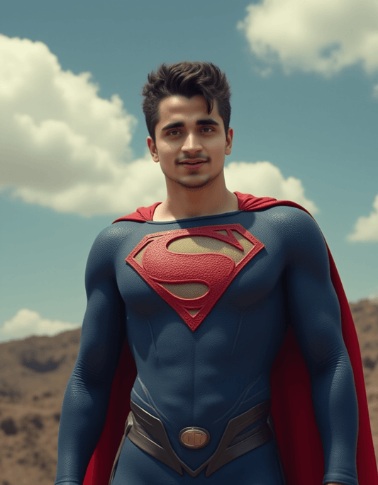 Fotomontaje Superman