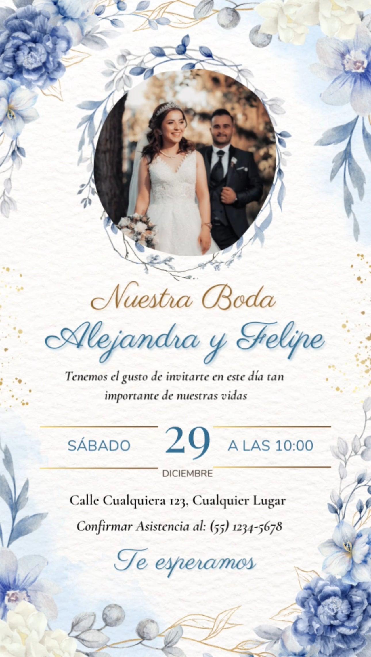 Vídeo 1 invitación boda